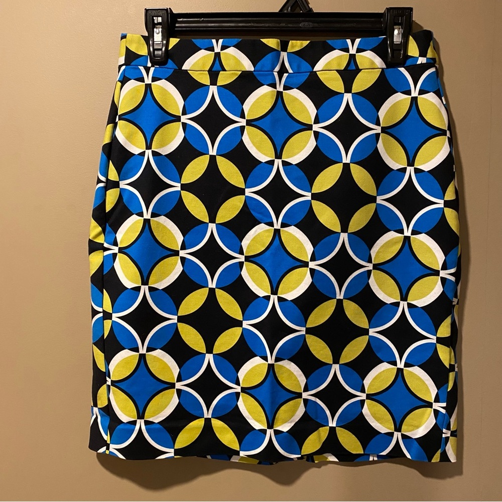 Banana Republic geometric skirt